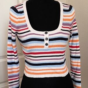 American Eagle striped shirt